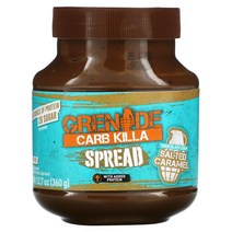 그레네이드 Carb Killa 프로틴 스프레드 초콜렛 칩 솔티드 카라멜 12.7 oz (360 g), One Color, One Size