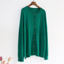 쁘니걸 (55~120)메리노울가디건 간절기 고급스런 긴팔 가을 롱 따뜻한 빅사이즈 여성의류 데일리룩