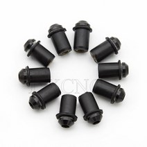 10PCS 5mm 앞 유리 볼트 나사 혼다 CBR 125R 954 RR F4i, 01 Black