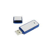미니 소형 USB 보이스 원터치 녹음기 8GB 이동식 디스크 겸용, VRS-002 블루