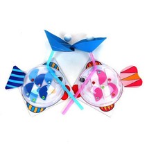 5인세트 입바람 물고기장난감 유아만들기키트 캠핑놀거리 방학, 2. 핑크 물고기 합포장