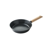 락앤락 우드블랙 통 주물 프라이팬 CAF2402, 24cm, 2개