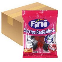 Fini 라즈베리향 앤드 블랙베리향 85g 24개 1박스 무
