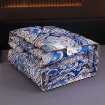 자가발열이불 헝가리 구스이불 고급 보헤미안 스타일 거위/오리 다운 이불 겨울 담요 필러 코튼 커버 트윈