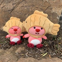 붕어빵 모자 쓴 잔망 루피 인형 10cm 15cm 20cm, 잔망루피 인형(붕어빵+잔망루피)