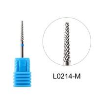 탁상보루방 드릴링머신 다축 밀링 커터 황금 텅스텐 카바이드 네일 드릴 비트 전기 네일 드릴 매니큐어 기계 페디큐어 네일 파일 액세서리, l0214-m