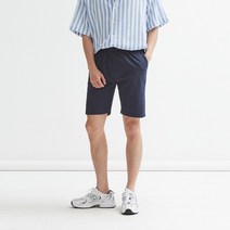 넛지 남자 반바지 여름 린넨 스판 5부 밴딩 바지