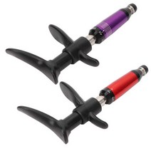 척추 교정 도구 카이로프랙틱 조정 스테인레스 스틸 6 강도 건강 관리, 01 빨간