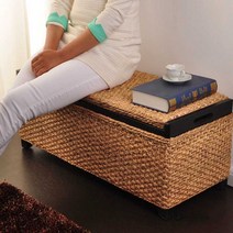 라탄벤치 우드 긴의자 북유럽 식탁테이블 라운지, 노블 다크 드럼 스툴 90x35x35