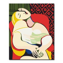 DIY캔버스페인팅 명화그리기 -인물 40x50, F05_피카소의 꿈