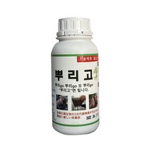 뿌리고 500ml 뿌리 영양제 발근제 삽목 성장 촉진 구근 양파 마늘 배추 고추 관주 비료