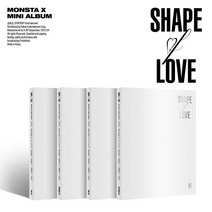 [CD] 몬스타엑스 (MONSTA X) - 미니앨범 11집 : SHAPE of LOVE [버전 4종 중 1종 랜덤 발송] : *[종료] 예판한정 구성품 종료