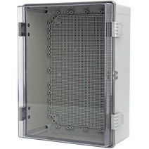 하이박스 전기함 CCTV 전기공사용 간이함체 컨트롤박스 단자 제어 컨트롤 콘트롤 방수 단자대, 바닥판 + 210x130x110mm