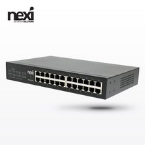 NEXI 넥시 24포트 기가비트 스위칭 허브 NX1290, (NEXI) 넥시 24포트 기가비트 스위칭 허브