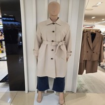 숲 SOUP 루즈핏 카라 싱글 트렌치코트 SY9BB80