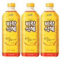 팔도 비락식혜 1.2L x 3펫 / 식혜 음료수
