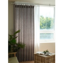 엠제이데코 핫 썸머 하이브리드 겉지 커튼(여름용)-그레이(회색)