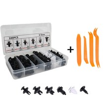 자동차 플라스틱 클립 패스너 6종100PCS+리무버 SET 플라스틱패스너 64023EA, 본상품선택