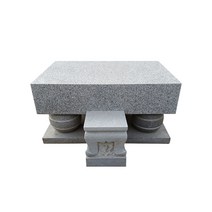 상석세트K-750/상돌/묘비석/묘지석/비석/제사/차례/석물
