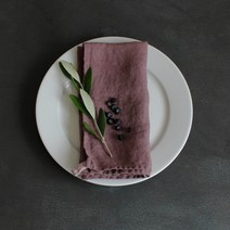 [바보사랑] 리노에리나 소프트마농 리투아니아 린넨 식탁매트 그레이프퍼플[무드앙코르], 상세 설명 참조, 색상선택:웨일블루