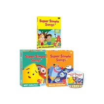 [DVD] 슈퍼심플송 베스트+스페셜 콜렉션 32종 전체세트 [16DVD+16CD+가사집] [SUPER SIMPLE SONG ABC PHONICS & WORD]