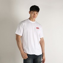 라이프 세미 오버핏 반팔 짐웨어 오버핏 반팔 크로스핏 티셔츠 두꺼운 흰티 박스티 마른남자 남녀공용 루즈핏 빅사이즈 라운드 티셔츠 헬린이 데일리룩 애슬레저룩 어깨깡패 여름 반팔티