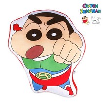 다온 짱구는못말려 짱구 인형 쿠션 라인프린트 얼굴쿠션 꿀벌 판다 다람쥐 액션가면 유치원버스 롱쿠션, 10.짱구(라인프린트2탄)액션가면3쿠션
