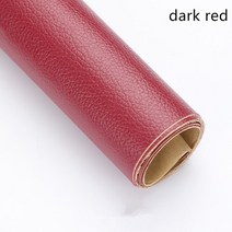 가죽보수스티커 소파 수리 패치 가구 테이블의 자 스티커 좌석 신발 침대 수정에 한 접착제 PU 인공 피부, 02 dark red_02 70x50cm
