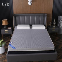 접이식매트리스 3단 토퍼 바닥 접는 라텍스 손님용 1인용 딱딱 단단 uvr ice 실크 편안하고 통기성이 좋은 다다미 침대 매트 학생용 매트 양면 사용 가능 사계절 실용적인