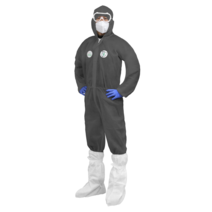 이편한 PP 두꺼운(60g)원피스 방진복 일회용 작업복 분진복 보호복 회색(그레이)2XL 예인, 20매, 회색