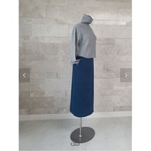 골덴 코듀로이 옆트임 밴딩 롱 스커트