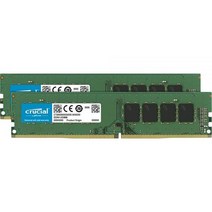 크루셜 Crucial 데스크탑 메모리 램 32GB DDR4 3200MHz CL22 (CT2K16G4DFRA32A), 3200MHz_32GB