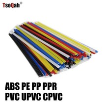 은납봉 알루미늄 용접봉 플라스틱 ABS PP PE PPR PVC UPVC CPVC 1m 길이 2 개, [05] Yellow 1m 2pcs, [04] PPR