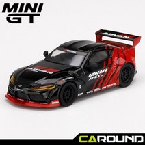 미니지티(207) 1:64 토요타 팬덤 GR 수프라 V.10 어드반 세마쇼 2019