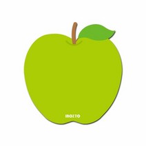 나노패드(S)-사과 110X110X2(mm) 메모판 미니보드 보드 지석보드, 단품