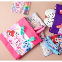 캐치티니핑 캐릭터실내화가방 티니핑신발주머니 보조가방 실내화주머니