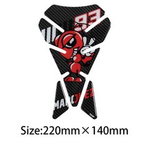 3d 5d 자전거 오토바이 스티커 탱크 패드 연료 보호기 데칼 혼다, 5d 93