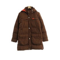 네파 브라운 덕다운 롱패딩 여자 M 9625