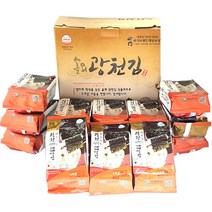 광천김 광천 웰빙재래도시락김(5g-18봉)-식탁김/광천김, 단품없음, 선택완료