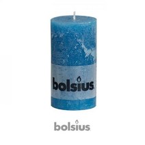 [bolsius] 볼시어스 프리미엄캔들 인테리어 필라 러스틱 무향 9종 색상(약43시간), 라이트 그레이