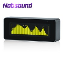 카오디오 레벨메타Nobsound OLED 256 × 64 오디오 스펙트럼 분석기 도트 매트릭스 디스플레이 데스크탑 스, CN