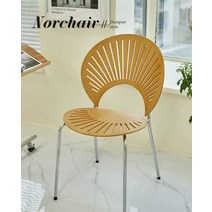 북유럽 쉘 의자 나무 책상 식당 의자, 블랙 블랙 H