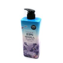 온더바디 등드름 바디워시 닭살피부 군대 바디워시 온더바디 로맨틱 아이리스 바디워시 900g SB+8084EA