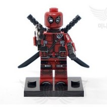 어벤져스 아이언맨 스파이더맨 마블 미니피규어 레고 호환블럭 블럭 수집품 장난감 토르 헬라 닥터스트레인지 이터널스 길가메시, 110. 데드풀 뉴버전