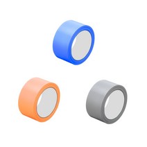 [봄맞이] 18mm 자국안남는 테이프 컬러 멀티 잘떨어지는 9999EA, 쿠팡 노랑색