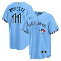 [해외] 나이키 저지 유니폼 MLB 보 비셋 토론토 블루제이스 얼터네이트 플레이어 네임 저지 파우더블루 916156