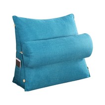 MAME 북유럽 삼각 경추 등받이쿠션, 청록(JT1739)