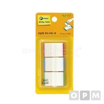 스티키노트 인덱스탭 라인3색 38x25mm 25매 부품 99693EA