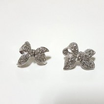 아름쥬얼리 웨이브리본브로치 미니브로치 볼레로브로치 가디건브로치 단추대용