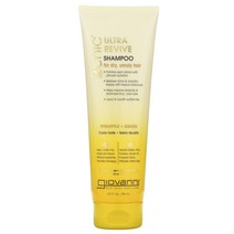 지오바니 2 시크 울트라 리바이브 샴푸 드라이 언룰리 헤어 파인애플 + 진저, 1개, 250ml